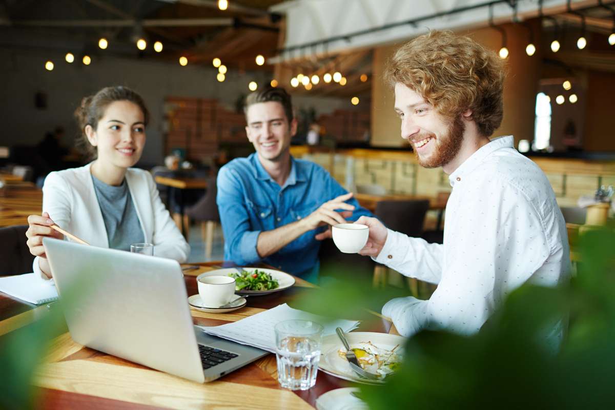 Team working together at Citrus, a supportive and growth-oriented workplace.